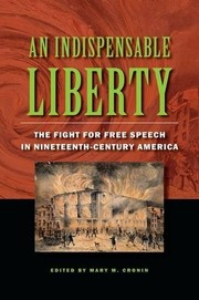 Cover of An Indispensable Liberty by Mary M. Cronin