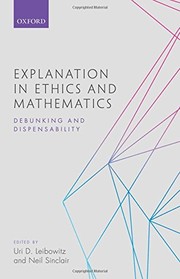 Cover of Explanation in Ethics and Mathematics by Neil Sinclair
