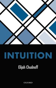 Cover of Intuition by Elijah Chudnoff