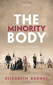 Front cover of The Minority Body by Elizabeth Barnes