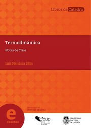Front cover of Termodinámica by Luis Mendoza Zélis