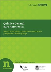 Front cover of Química general para agronomía by María Celia Puppo