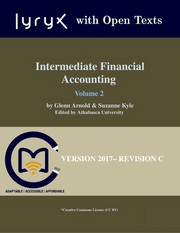 Cover of Intermediate Financial Accounting by Glenn Arnold