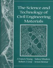 Front cover of Science and Technology of Civil Engineering Materials, The by J. Francis Young