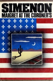 Cover of Maigret chez le coroner by Georges Simenon