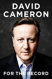 Cover of For the record by David Cameron