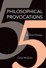 Cover of Philosophical Provocations by Colin McGinn
