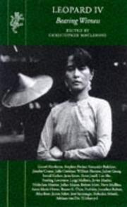 Front cover of Bearing witness by Christopher Maclehose