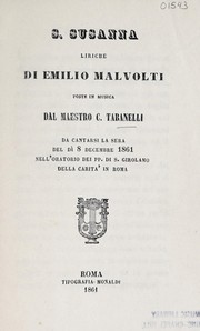 Cover of S. Susanna by Emilio Malvolti