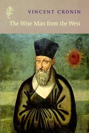 Front cover of The wise man from the West by Vincent Cronin
