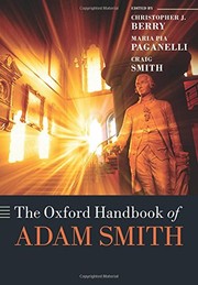 Front cover of The Oxford Handbook of Adam Smith by Christopher J. Berry