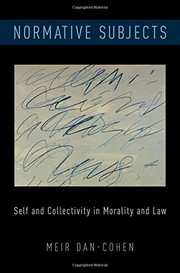 Cover of Normative Subjects by Meir Dan-Cohen
