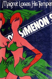 Cover of La Colère de Maigret by Georges Simenon