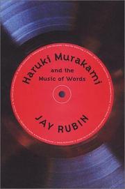 Front cover of Haruki Murakami and the Music of Words by Jay Rubin