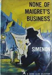 Cover of Maigret s'amuse by Georges Simenon