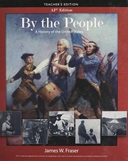 Front cover of By the People A History of the United States- AP Teachers edition by James W. Fraser