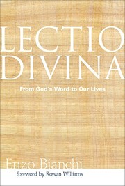 Cover of Lectio Divina by Enzo Bianchi