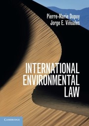Cover of International Environmental Law by Pierre-Marie Dupuy