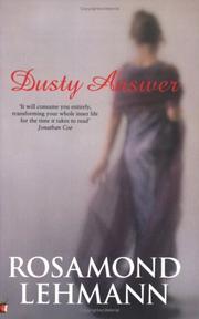 Cover of Dusty Answer by Rosamond Lehmann