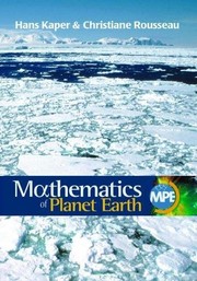 Front cover of Mathematics of Planet Earth by Hans Kaper
