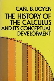 Front cover of The concepts of the calculus by Carl B. Boyer