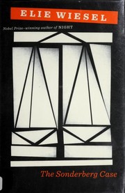Cover of The Sonderberg case by Elie Wiesel