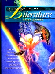 Front cover of Elements of literature -- First Course by Robert Probst