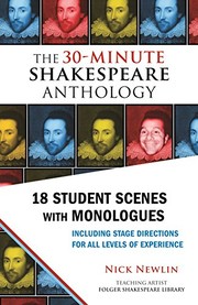 Front cover of The 30-Minute Shakespeare Anthology by William Shakespeare