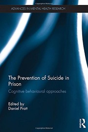 Front cover of The Prevention of Suicide in Prison by Daniel Pratt