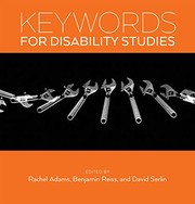 Cover of Keywords for Disability Studies by Rachel Adams