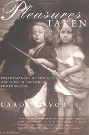 Cover of Pleasures Taken by Carol Mavor
