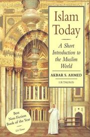 Cover of Islam Today by Akbar S. Ahmed