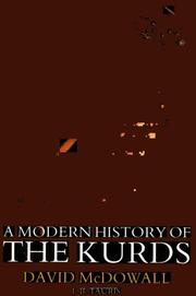Front cover of A modern history of the Kurds by David McDowall