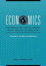 Cover of Economics [4 volumes] by David A. Dieterle