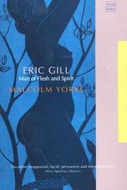 Cover of Eric Gill by Malcolm Yorke