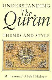 Front cover of Understanding the Qurʼan by M. A. Abdel Haleem