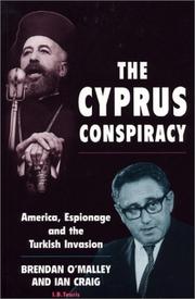 Front cover of The Cyprus conspiracy by Brendan O'Malley