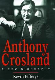 Cover of Anthony Crosland by Kevin Jefferys