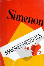 Cover of Maigret hésite by Georges Simenon