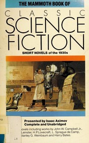 Front cover of The Mammoth Book of Classic Science Fiction by Isaac Asimov