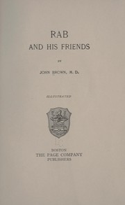 Front cover of Rab and his friends by John Brown