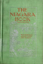 Cover of The Niagara Book by William Dean Howells