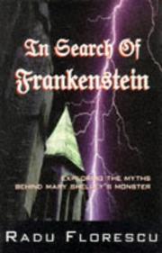 Front cover of In search of Frankenstein by Radu Florescu