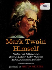 Cover of Mark Twain himself by Milton Meltzer
