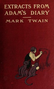 Cover of Extracts From Adam's Diary by Mark Twain