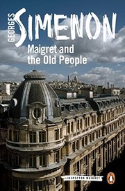 Cover of Maigret et les Vieillards by Georges Simenon