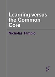 Cover of Learning versus the Common Core by Nicholas Tampio