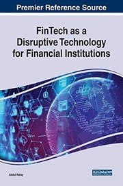 Front cover of FinTech as a Disruptive Technology for Financial Institutions by Abdul Rafay