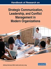 Cover of Handbook of Research on Strategic Communication, Leadership, and Conflict Management in Modern Organizations by Mitch Javidi
