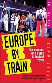 Front cover of Europe by train by Katie Wood
